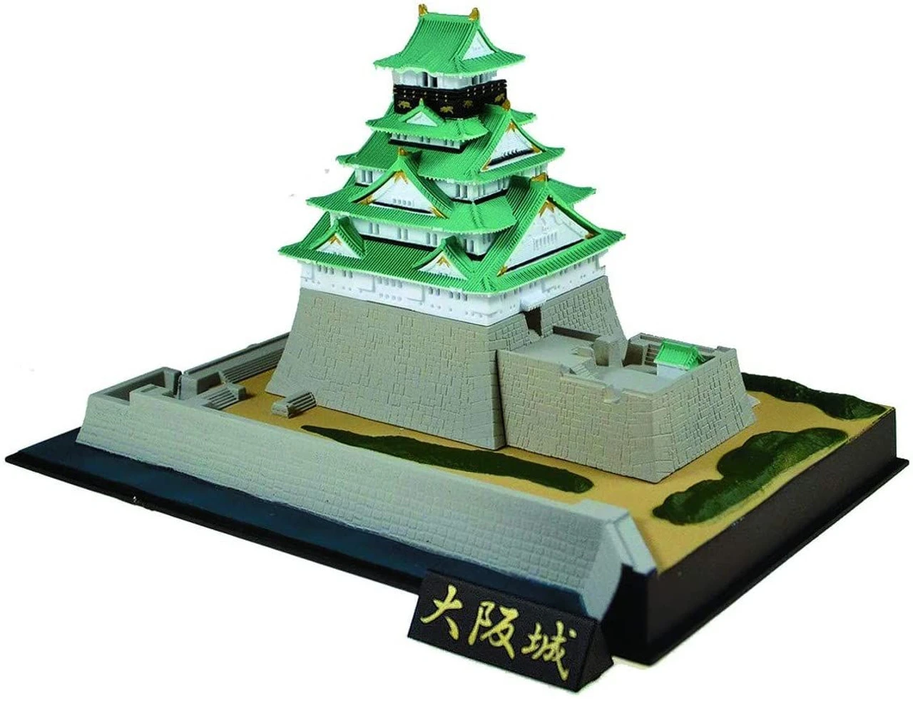 Doyusha Easy Model Osaka Castle 1/900 Scale Plastic Model 2 Doyusha Easy Model Osaka Castle 1/900 Scale Plastic Model - Image 2