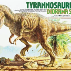 Tamiya 60102 Tyrannosaurus Diorama Set 1/35 Scale Kit