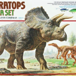 Tamiya 60104 Triceratops Diorama Set 1/35 Scale Kit