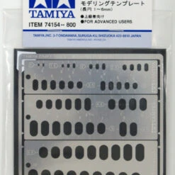 Tamiya Craft Tools Modeling Template (Ellipse/1-6mm)