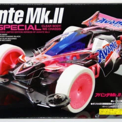Tamiya 95061 Mini 4WD Avante Mk.II Pink Special Clear Body (MS Chassis) 1/32