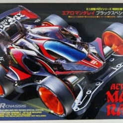 Tamiya 95419 Mini 4WD Aero Manta Ray Black Special AR Chassis 1/32 Scale