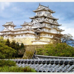 Fujimi Tatemono-12 Himeji Castle (Japan) (Large) 1/300 Scale Kit