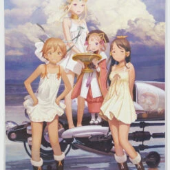 Hasegawa 64732 Last Exile Tatiana's VanShip & Fam's Vespa 1/72 Scale Kit