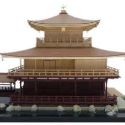 Fujimi Tatemono-4 Kinkakuji (Golden Pavilion) Temple 1/100 Scale Kit