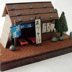 Arii 812068 Japanese Tea House 1/60 Scale Kit (Microace) -Japan Figure shop ud19 20791.1489041848