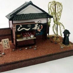 Arii 812051 Japanese Sushi Stall 1/60 Scale Kit (Microace) -Japan Figure shop ud19 70771.1489041860